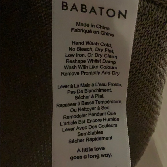 Babaton sweater top size XS stylish scoop neck - Picture 7 of 7